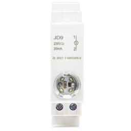 Din Rail Mount LED Signal Lamp Series AC/DC 24V 220V Indicating Indication Pilot Lights JD9