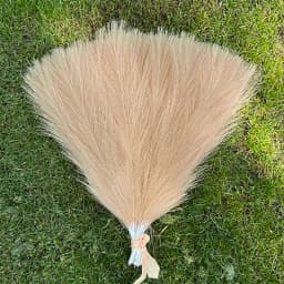 30/15 Faux Pampas Grass 42cm Artificial Pompous Grass Fake Pompass Branch Vase Filler Flower Arrangement for Home/Wedding Decor