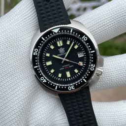 Steeldive Brand SD1970 Tuna Dive Watch 200m Waterproof Sapphire Crystal NH35 Automatic Mechanical Stainless Steel Men's Watch