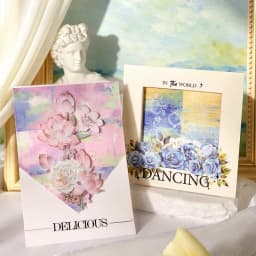 Journal GO 4cmx2m Decorative Journaling Washi Tape Floating World Painting Dream Photo Album Planner DIY Scrapbooking Stickers