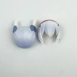 Ob11 GSC DOLL Clay white model hair doll accessories