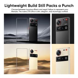 Global Version Nubia Z70 Ultra Smartphone 5G 6.85'' 144Hz Full Display Camera 6150mAh Battery IP68 Waterproof NFC