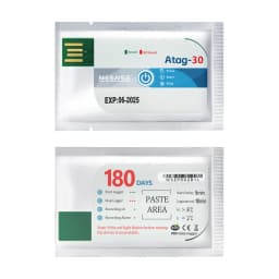 Mini USB Temperature Data Logger Atag-30 Digital 60000 Point Capacity Temperature Sensor High Precision PDF Report Recorder
