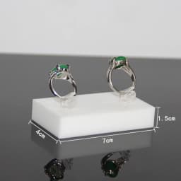Acrylic Ring Display Rack, High-end Jewelry Decoration Stand , Ring Storage Case and Shooting Prop Holder Organizer