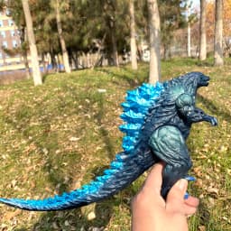 2024 New Godzilla VS King Kong Action Anime Figurie Large Godzilla King Ghidorah Soft Glue Monster Doll Model Ornaments Toys