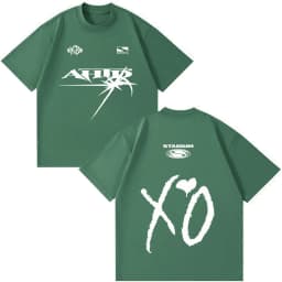 The Weeknd After Hour Til Dawn World Tour 2026 Print T Shirt Men Women Hip-Hop T-shirt Casual Cotton Vintage T-shirts Streetwear