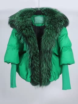 OFTBUY New White Duck Down Jacket Winter Women Warm Loose Coat Natural Real Fox Fur Collar Thick Luxury Outerwear New Fashion