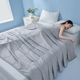 New Wave Pattern Cool Summer Blanket Natural Coolness Qulited Duvet Cooling Sensation Comforter Well-vetilated Queen King Quilt