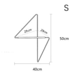 Corner Hanger Wrought Iron Wooden Coat Rack Creative Modern Minimalist Wardrobe Muebles Para Hogar Open Closet Bedroom Furniture
