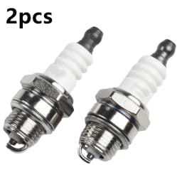 2Pcs For Champion RCJ7Y Spark Plugs Chainsaw Brush Cutter Summer Garden Lawn Mower Power Tool Part Equipment Accessory