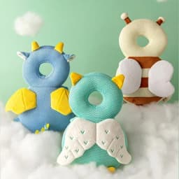 1-3 Toddler Baby Head Protector Safety Corner Guards Prevent Back Injured Angel Bee Cartoon Edge Security Protective Headgear