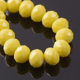 Solid Color 3x2mm 4x3mm 6x4mm 8x6mm 10x7mm 12x8mm Rondelle Faceted Czech Crystal Glass Loose Spacer Beads for Jewelry Making DIY