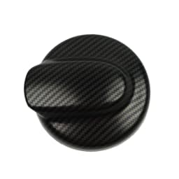 Brand New Plastic Style Gloss Black Car Fuel Tank Cap Cover Sticker For MINI Cooper S JCW Clubman R55 R56 Auto Accessories