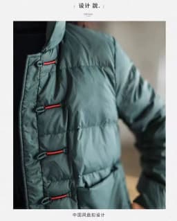 Chinese retro women down cotton jacket Vintage Single-breasted Quilted Coat stand collar Lightweight Parka Windproof outwear