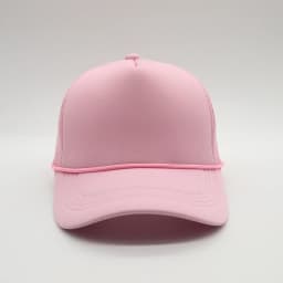 New Trucker Caps Men Women Plain Blank Foam Mesh Baseball Cap With Rope Summer Breathable Outdoor Sport Sun Visor Hats
