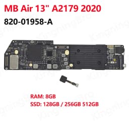 Laptop A1932 A2179 A2337 Motherboard For Macbook Air 13" Logic Board With Touch ID 128GB 256GB 512GB 2018 2019 2020