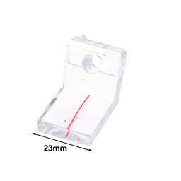 Magnifying Glass Lens Magnifier Baffle For Sliding Table Saw Ruler Edge Banding Woodworking Machine Sliding Scales
