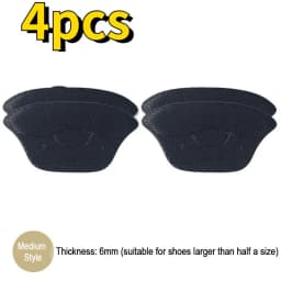 4/6pc High Heel Pads Shoes Women Inserts Heels Stickers Heel Protector Pad Shoe Adjust Size Heel Liners Cushion Insert Accesorie