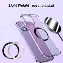 1-10PCS for Magsafe Magnetic Plate Ring Universal Stickers Support Wireless Charger Metal Plate Sheet for iPhone Samsung Xiaomi