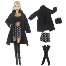 Handmade BABI CLOTHES Woolen Coat Outfit for 11.5 Inch 30cm Doll BJD Clothes Many Style Gifts for Doll Accessories #02
