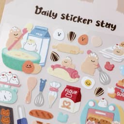 BONITO Cake Desserts Cute Hamster Bakery Stickers Scrapbooking Diy Journal Diary Stationery Sticker School Supplies Gift