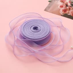 1 Meter Silk Ribbon Organza Satin For DIY Craft Gift Jewelry Packaging Decoration Wedding Bouquets Wreath Sewing Supplies