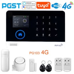PGST Intelligent Alarm Device, 433MHz Anti Robot Terminal Detector, Intelligent Life Control, Human Body Detector, Smoke Alarm