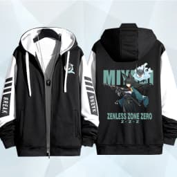 Anime Zenless Zone Zero 3D Print Zip Up Women/Men Hoodie Sweatshirt ZZZ ZZZERO Hoshimi Miyabi Cosplay Zipper Hooded Jacket