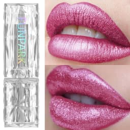 Metallic Glitter Lipstick 3 Color Waterproof Lip Balm Red Long Last Lip Tint Matte Lip Makeup Gifts Shiny Lip Gloss Cosmetic