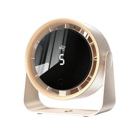Cordless Wall Mount Fan USB Rechargeable 90° Tilt Quiet Desk Air Circulator Portable No Drill Fan for Home Office