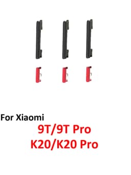 For Xiaomi Mi 9T Pro Phone New Power Volume Button On Off Up Down External Key Internal Flex Cable Parts For K20 Pro Black Blue
