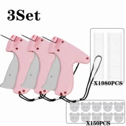 Garment Label Gun Quilt Holder Hangtag Gun Soft Silicone Pinless Snap Single Needle Sewing Gun Non-Tracking Sheet Anti-slip Tool