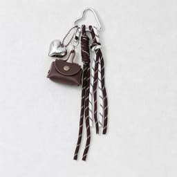 Maillard Braid Rope Pendant Exquisite Cute Leather Pendant Charm With Mini Bow Bag Women Luxury Bag Key Chain Mobile Phone Decor