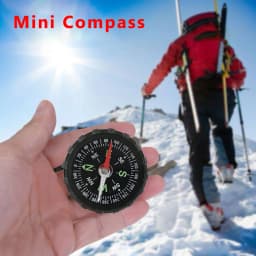 Handheld Mini Compass Outdoor Camping Hiking Survival Guider Navigation Compass