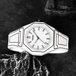 Fashionable Men's Simple Watch Date Function Preppy Style Quartz Wrist Watch - Silicone Strap,(Gift box does not include)