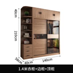 Luxury Material Wardrobe Closet Customized Tall Shelves Open Wardrobes Display Space Saving Muebles Para Hogar Furniture Home