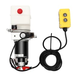 DC 12V Hydraulic Power Unit, Hydraulic Pump, Single Acting Pump 800W, for Truck, Dump Trailer