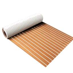 Self-Adhesive Foam Teak Decking EVA Foam Marine Flooring Faux Boat Decking Boat EVA Foam Floor Mat For Boat 600x2400x6mm