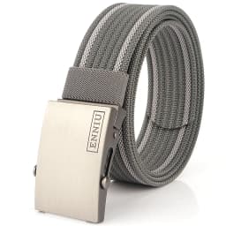 Nylon Tactical Belt For Men Metal Buckle Adjustable Belts Male Training Combat Elastic Canvas Waistband High Quality