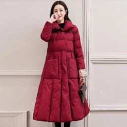 2024 New Winter Jacket Women Long Down Jackets Warm Parkas Female's Casual Thick Quilted Cotton Puffer Coats Parkas Outwear
