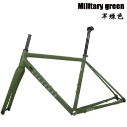 SEABOARD Road Bicycle Frame Gravel Off-Road Disc Brake Aluminum Frame 700C Cylinder Shaft With Carbon Fork Thru Axle 12x142mm