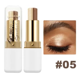 Double Color Eyeshadow Stick Glitter Highlight Shadow Stick Eye Makeup Waterproof Lasting Shimmer Metallic Eyeshadow Makeup