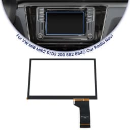 40 Pins Matt Touch Screen Panel Digitizer for VW MIB STD2 Discover 680 682 684 200 Multimedia TDO-WVGA0633F00045 LCD Screen