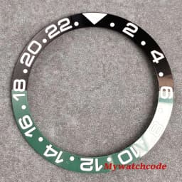 38mm X 30.6mm Watch Bezel Insert Ceramic Mods Replacement Fit For 40mm Automatic GMT SUB SKX 007 Repair Accessories Case Ring