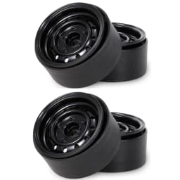 Deep Dish 1.9" Metal Beadlock Wheel Hub Rim for 1/10 RC Crawler Axial SCX10 II III 90046 MST RGT YIKONG Traxxas TRX4 RC4WD D90