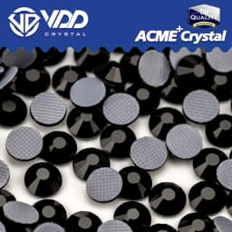 VDD Multi-color ACME+Series Top Quality Glass Hot-Fix Rhinestones Crystal AB Flatback Glitter Strass Stones For Fabric Garment