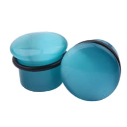 2pcs Organic Stone Ear Plugs Tunnels Single Flare Piercings Oreja Earrings Gauges Round Helix Lobe Labret Stretcher Body Jewelry
