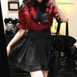 Japanese Mines Style Bow Double Layer Puffy Short Skirts High Waist A-line Sweet Cute Versatile Lolita Mini Skirt Women Summer