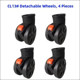 Universal Wheel Luggage Tool Box Wheel Bag Accessories Travel Suitcase Foot Wheel Luggage Carryon Spinner Wheel Removal