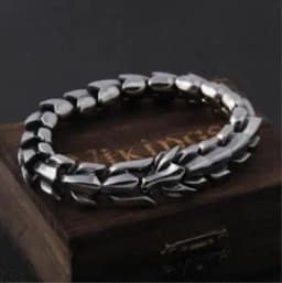 Never fade stainless steel link chain bracelet